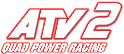ATV 2 Quad Power Racing title screen for Playstation 2